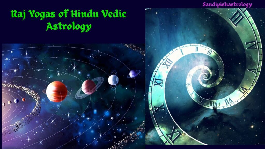 Raj yogas of Hindu vedic astrology